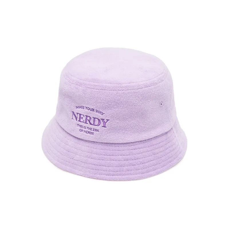 NERDY Bucket Hat Unisex Light Purple-0