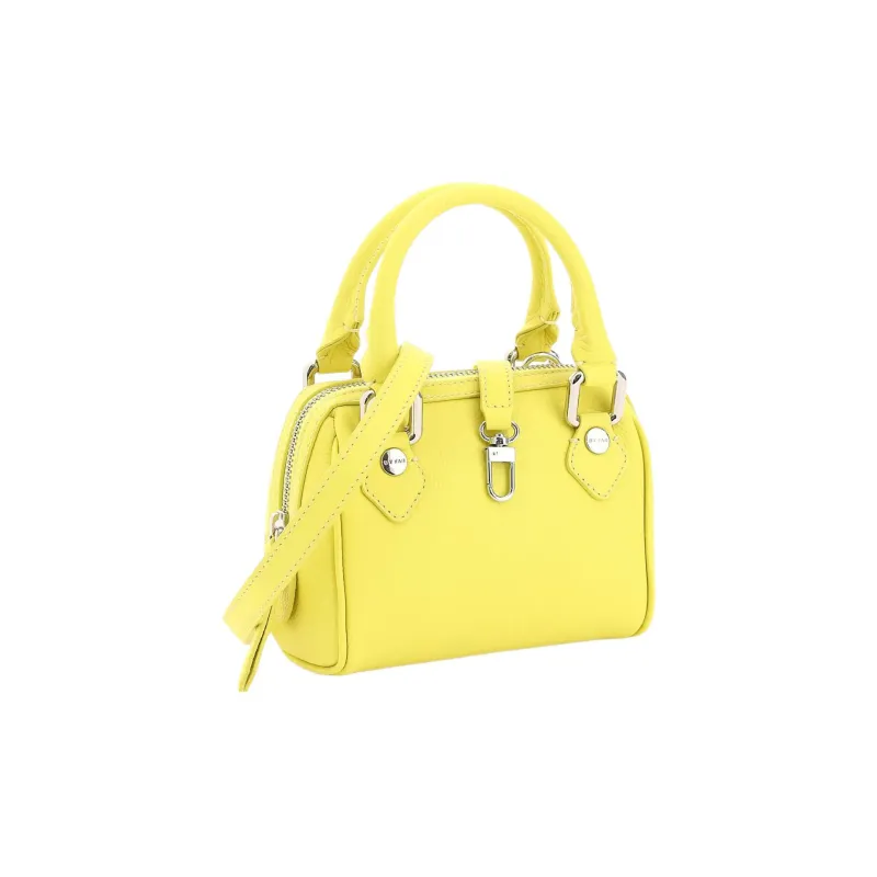 By Far Leather Handbag Regular Women's Yellow-2