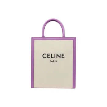 CELINE Canvas Tote Bag, Shopping Bag, Shoulder Bag, Crossbody Bag, Handbag Women's