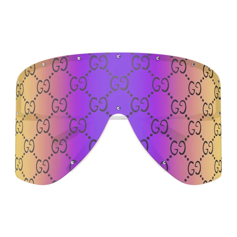 GUCCI GG1244S Mask-frame Sunglasses-1