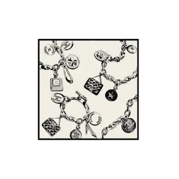 CHANEL Silk Scarves Women's Multicolor