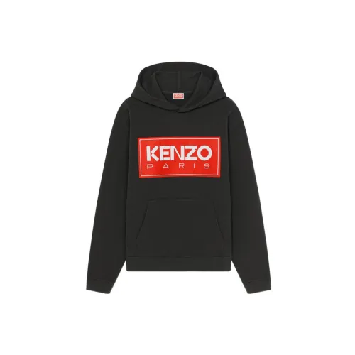 KENZO Logo-print Detail Hoodie