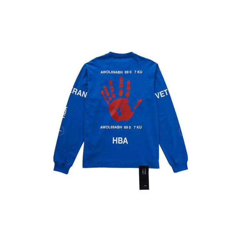 Hood By Air Sweatshirts Unisex Blue-1