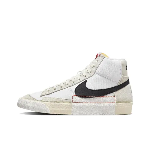 Nike Blazer Mid 77 Pro Club White Black Light Bone Summit White