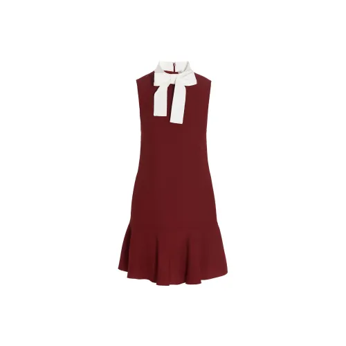 RED VALENTINO Sleeveless Dresses Women's Red