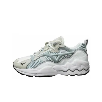 Mizuno Sport Style Wave Rider 1 Camo Cushioning Wear Resistant Low Top Casual Shoes Men's Gray
