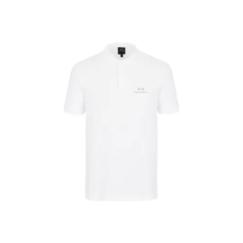 ARMANI EXCHANGE Polo Shirts Men White