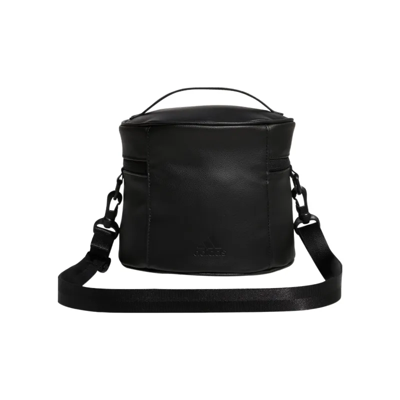 Adidas Polyurethane Bucket Bag Handbag Shoulder Bag Crossbody Bag Regular Women's Black-1