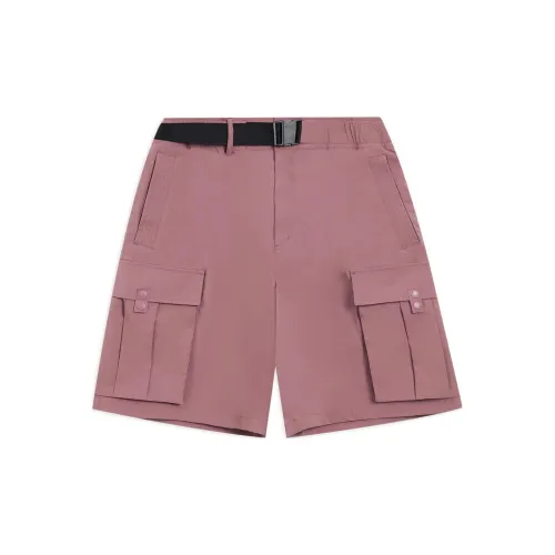 LiNing Non-shoe Cargo Shorts Men Milkshake Purple