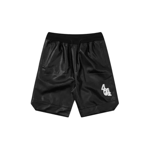 404MOB GANG Casual Shorts Unisex Black