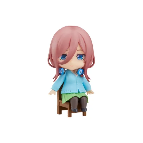 GSC Miku Nakano Nendoroid Swacchao! The Quintessential Quintuplets Chibi Figures 9cm