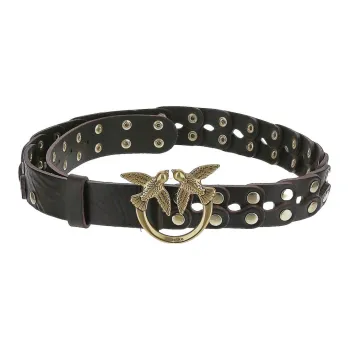 PINKO Studded Love Bird Belt