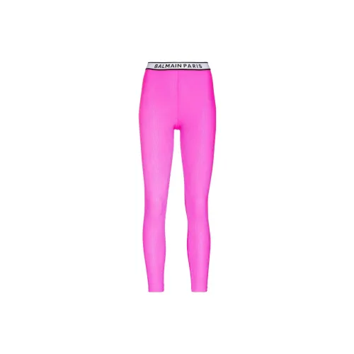 BALMAIN Leggings Women's Pink