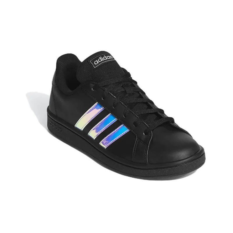 Adidas Grand Court Base 'Black Iridescent' Women's-2