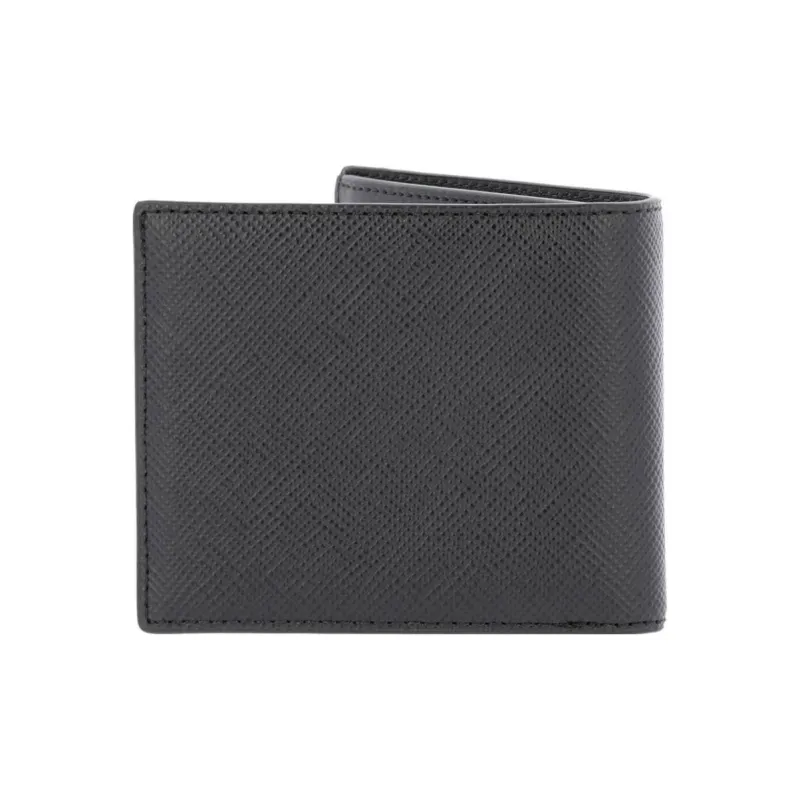 MICHAEL KORS Leather Wallet Regular Men's Black-2