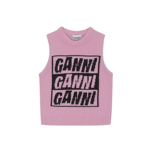 GANNI Camisoles Women's Pink