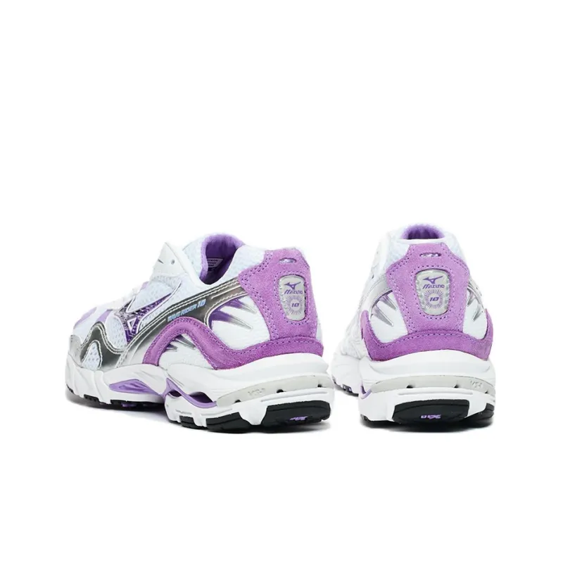 Mizuno Wave Rider 10 'White Silver Purple'-2