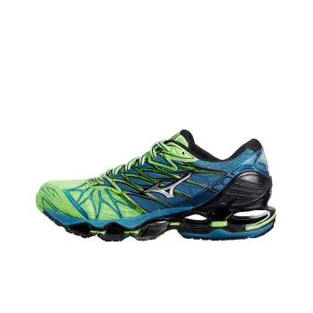 Mizuno Prophecy 7 Low-Top Running Shoes Men's Blue Green