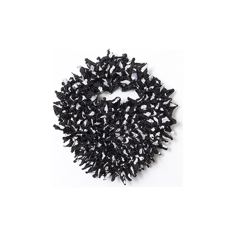 BUNZABURO Polyester Sea Urchin Bag Durian Bag Handbag Regular Unisex Black White-1