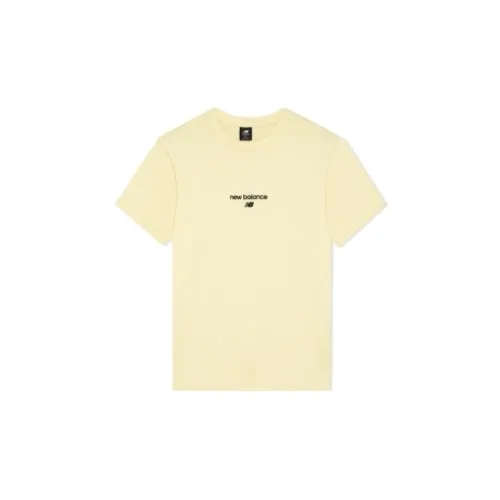 New Balance T-Shirts Men Yellow