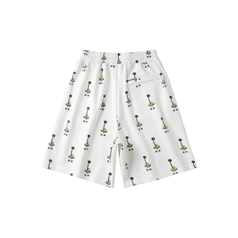 XxDESIGN Casual Shorts Unisex White-1