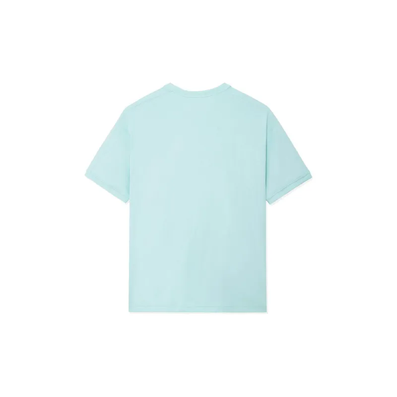 LiNing Rooovie T Shirts Unisex Ice Clear Blue-1
