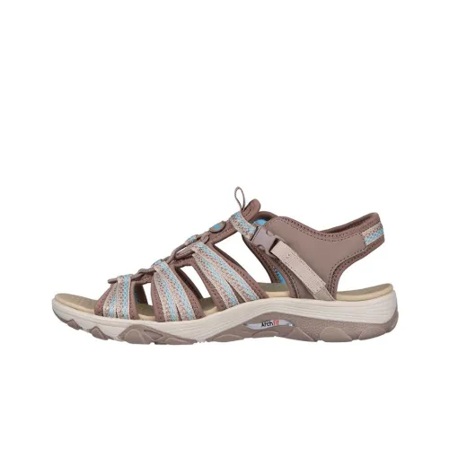 Skechers Arch Fit Series Beach Sandals Women's Brown/Gray/Blue