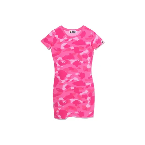 A BATHING APE Short-Sleeved Dresses Women's