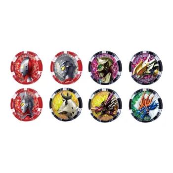 BANDAI Ultraman Character DX Ultra Zet Riser SG Badge 02 Model Accessories 3.5cm