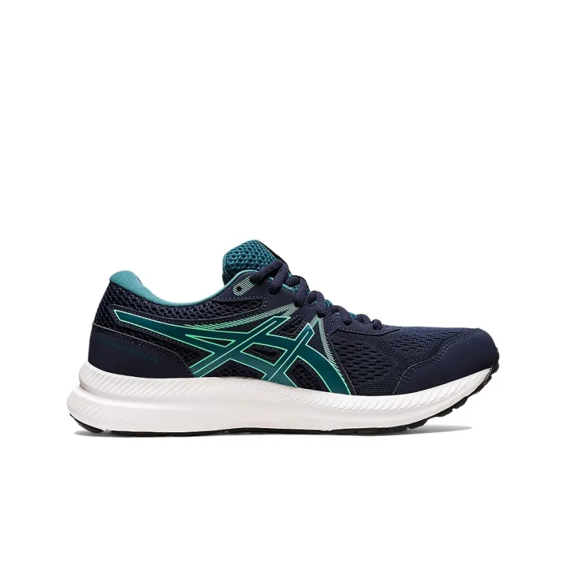 Asics Gel-Contend 7 Wear-Resistant Low-Top Running Shoes Men's Marine Blue-1