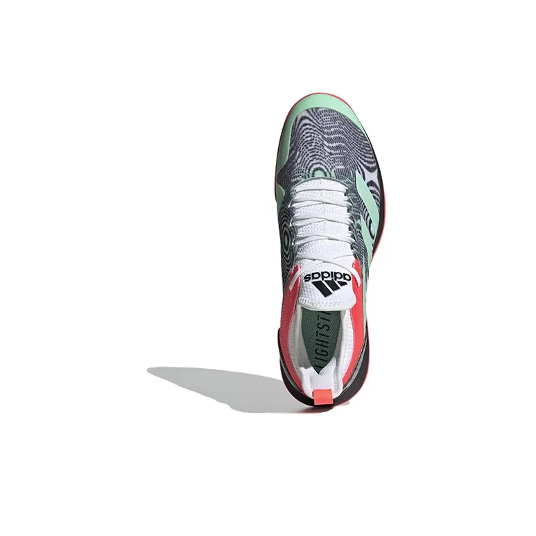 Adidas Adizero Ubersonic 4 Cloud White Pulse Mint Turbo-4