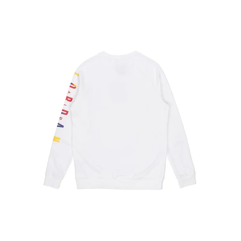 Jordan Sweatshirt Fall Men's White-1