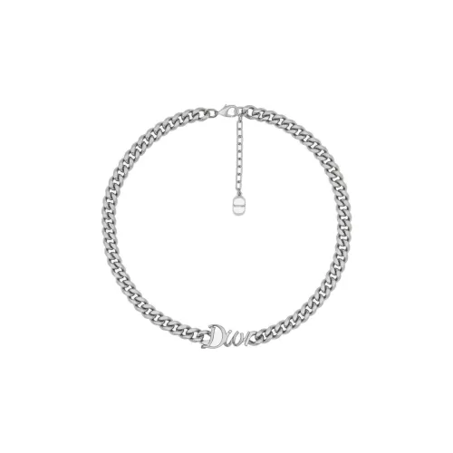 DIOR Necklaces Women's Silver