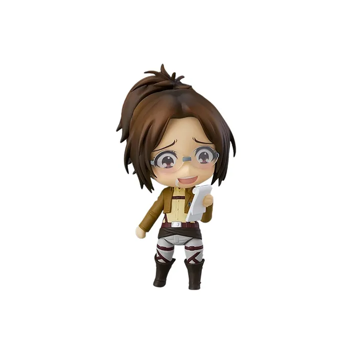 GSC Nendoroid No.1123 Attack On Titan Hanji And Ymir Chibi Figures 10cm-0