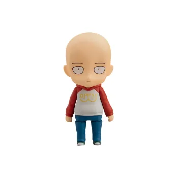 GSC Nendoroid No.1081 One Punch Superman Saitama Outfit Ver. Chibi Figures 10cm