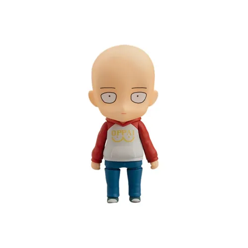 GSC Nendoroid No.1081 One Punch Superman Saitama Outfit Ver. Chibi Figures 10cm