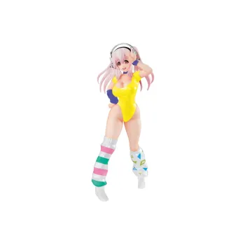 FURYU Concept Figure Super Sonico Sonico 80's Yellow Clothing Bonus Gifts Reissued Version