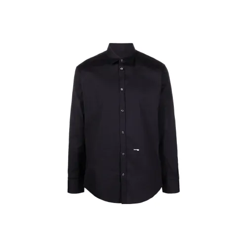 DSQUARED 2 Shirts Men Black