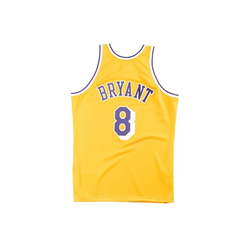 Mitchell & Ness Basketball Jerseys Men's Yellow-1