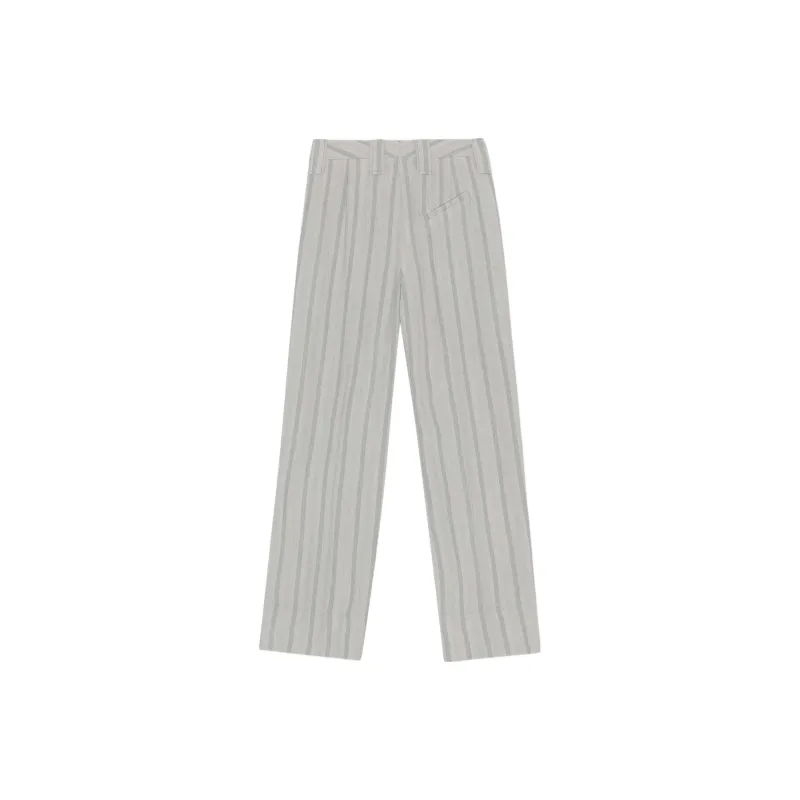 GANNI Suit Trousers Women's Gray-1