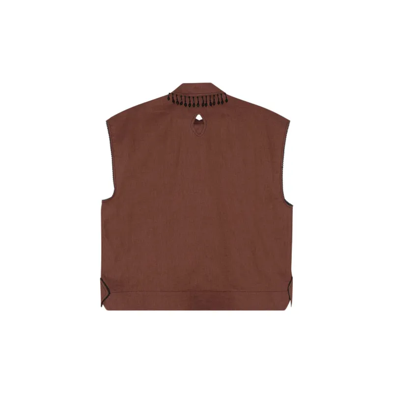 GANNI Shirts Women's Dark Brown-1