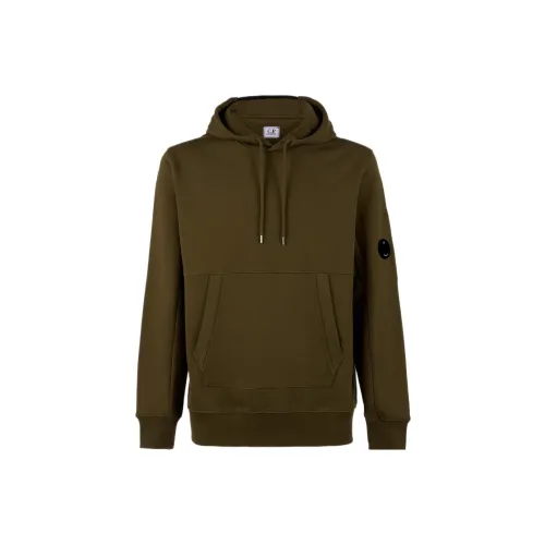 C.P. Company Diagnol Raised Fleece Hoodie 