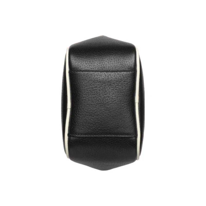 GUCCI Adidas, Collaboration Leather Small Square Bag Handbag Mini Men's Black-7