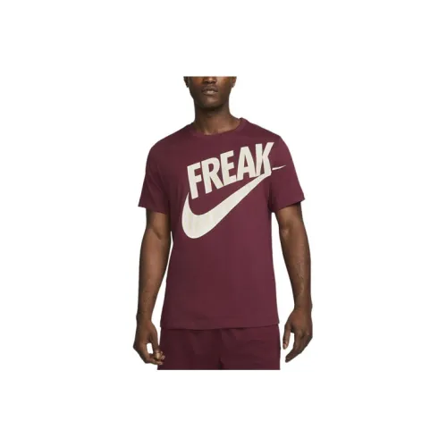 Nike T-Shirts Men Beet Dark Red