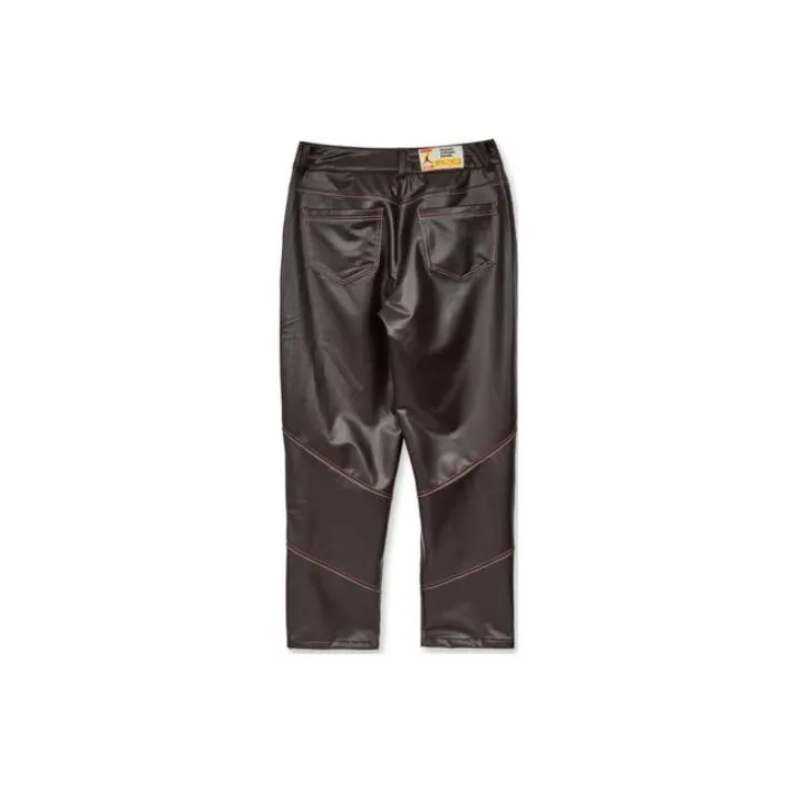 JORDAN X Maison Chateau Rouge Collaboration Casual Pants Women's Brown-1