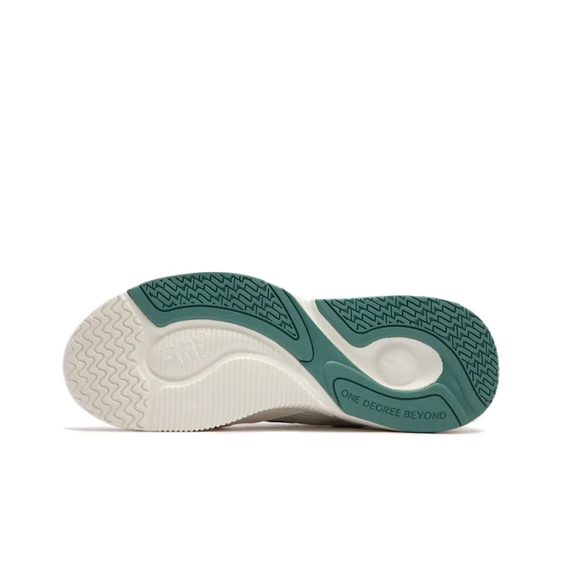 361° Casual Shoes Men Low Top Feather White/Mint Gray Green-4