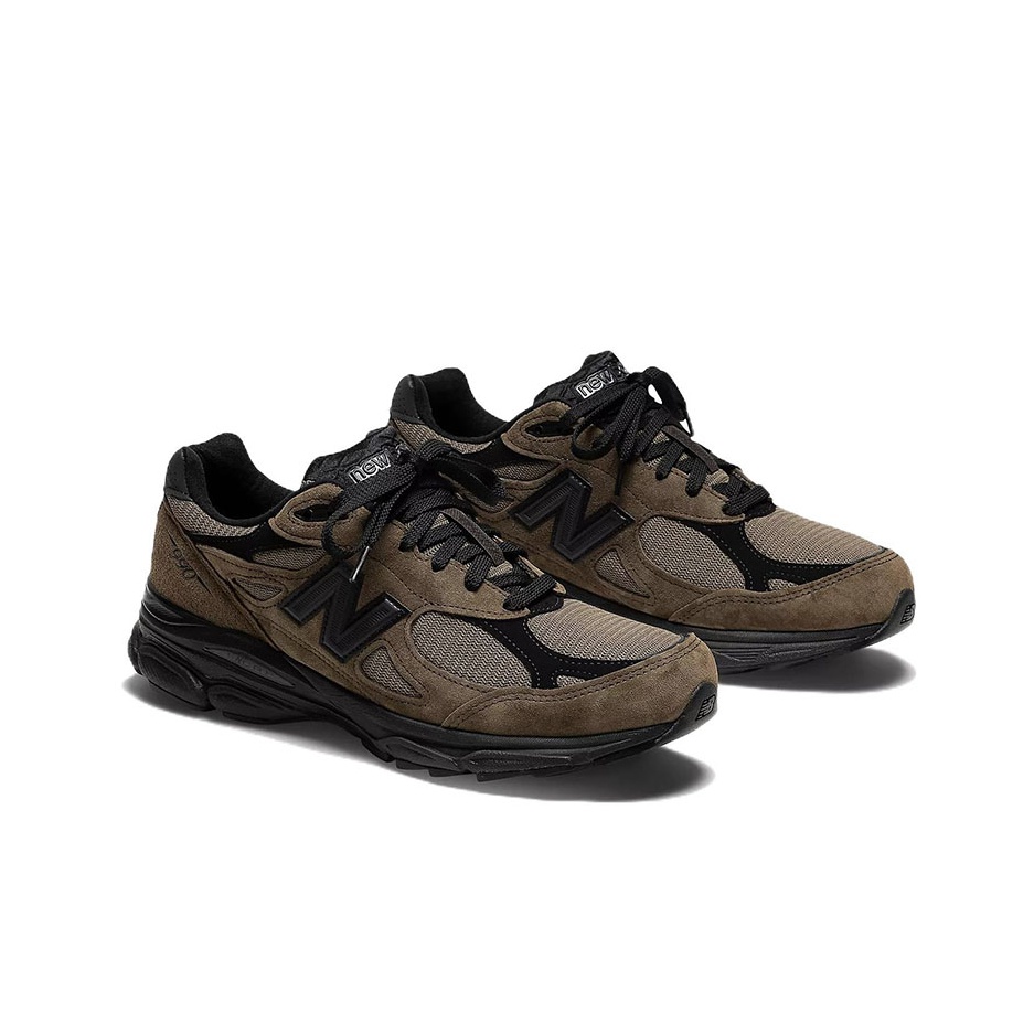 New Balance 990v3 MiUSA JJJJound Brown Black - POIZON