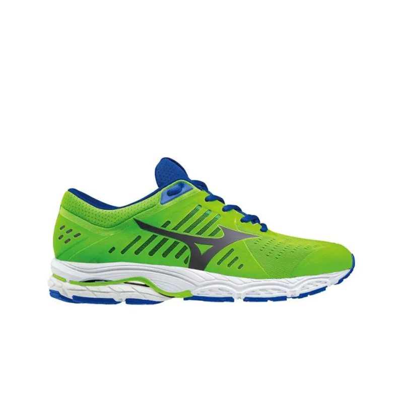 Mizuno Wave Stream Low Tops Wear resistant Green Blue-1