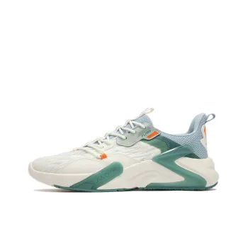 361° Casual Shoes Men Low Top Feather White/Mint Gray Green