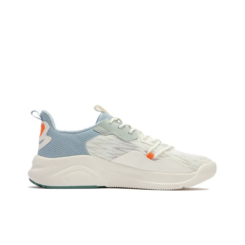361° Casual Shoes Men Low Top Feather White/Mint Gray Green-1